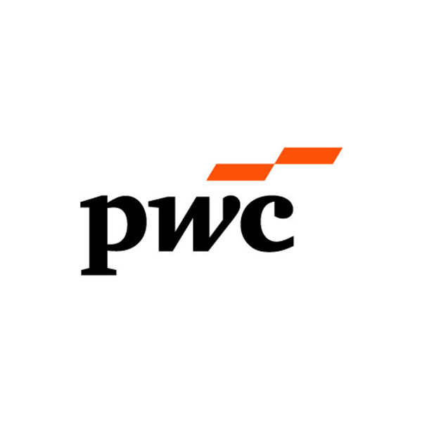 pwc logo linked to pwc website