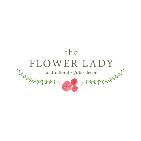 theflowerlady logo linked to theflowerlady website