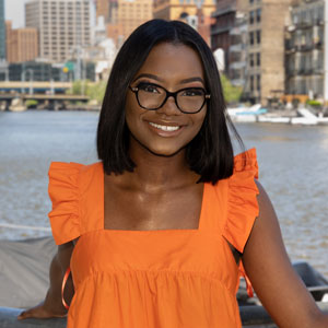 Head shot of Amira Adams