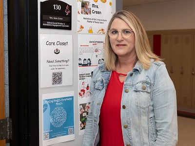 Mary Green, the Student Attendance and Engagement Specialist at Waukesha South