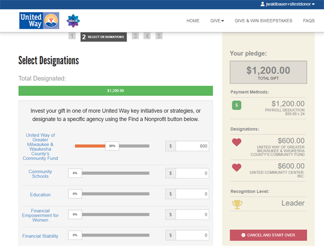Give At Work - Designations Complete