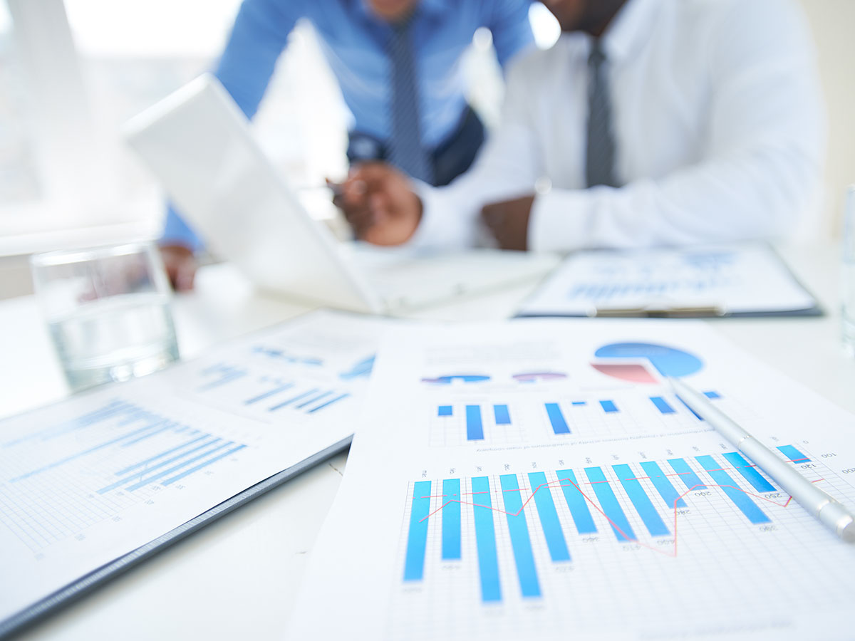 charts on desk