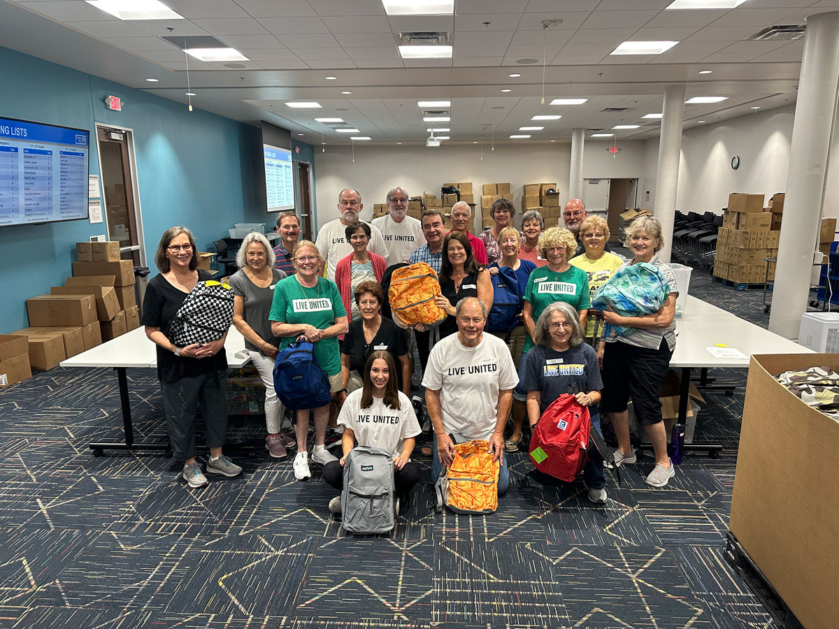 Group of people from Retied United