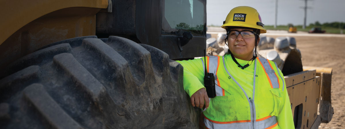 Marisol at work with support from WRTP | BIG STEP