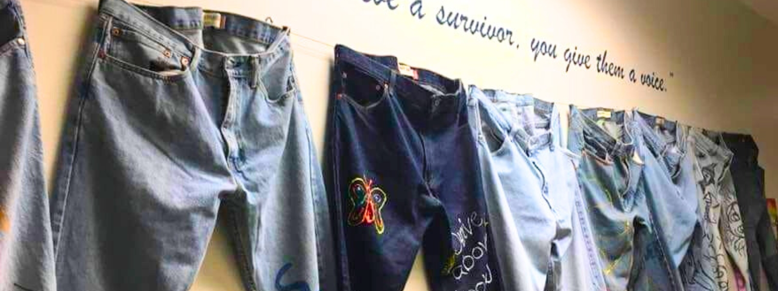 Pathfinders/ Denim Day display