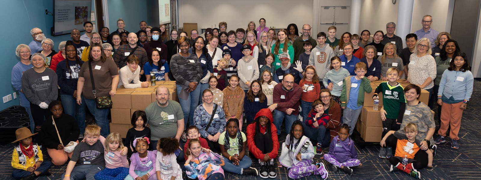 Volunteers at United Way