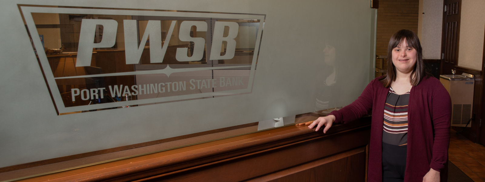 Girl in front of PWSB