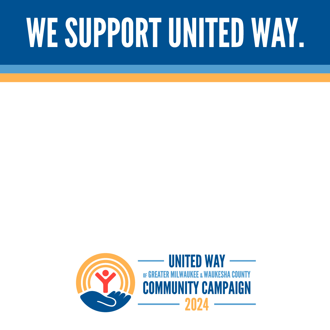 We Support with 2024 Campaign Graphic