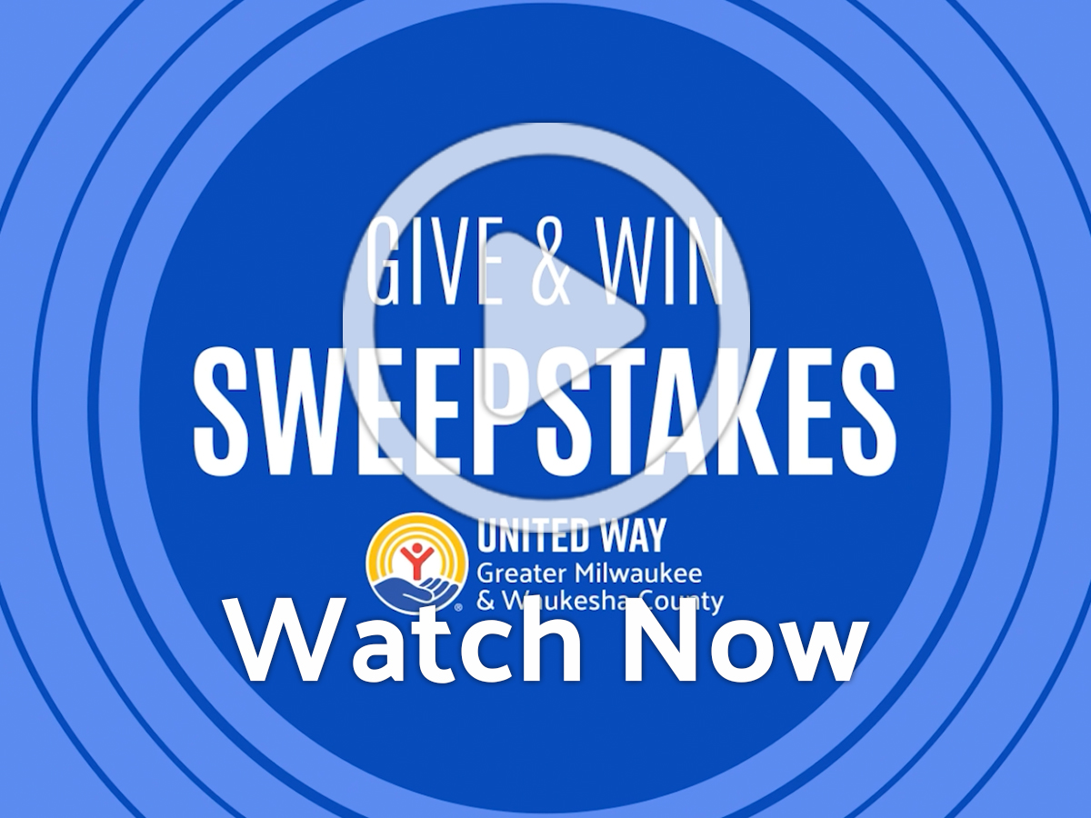 Image that words Give and Win Sweepstakes - Watch Now