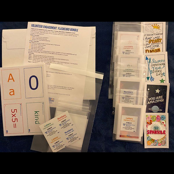 photo of flash cards
