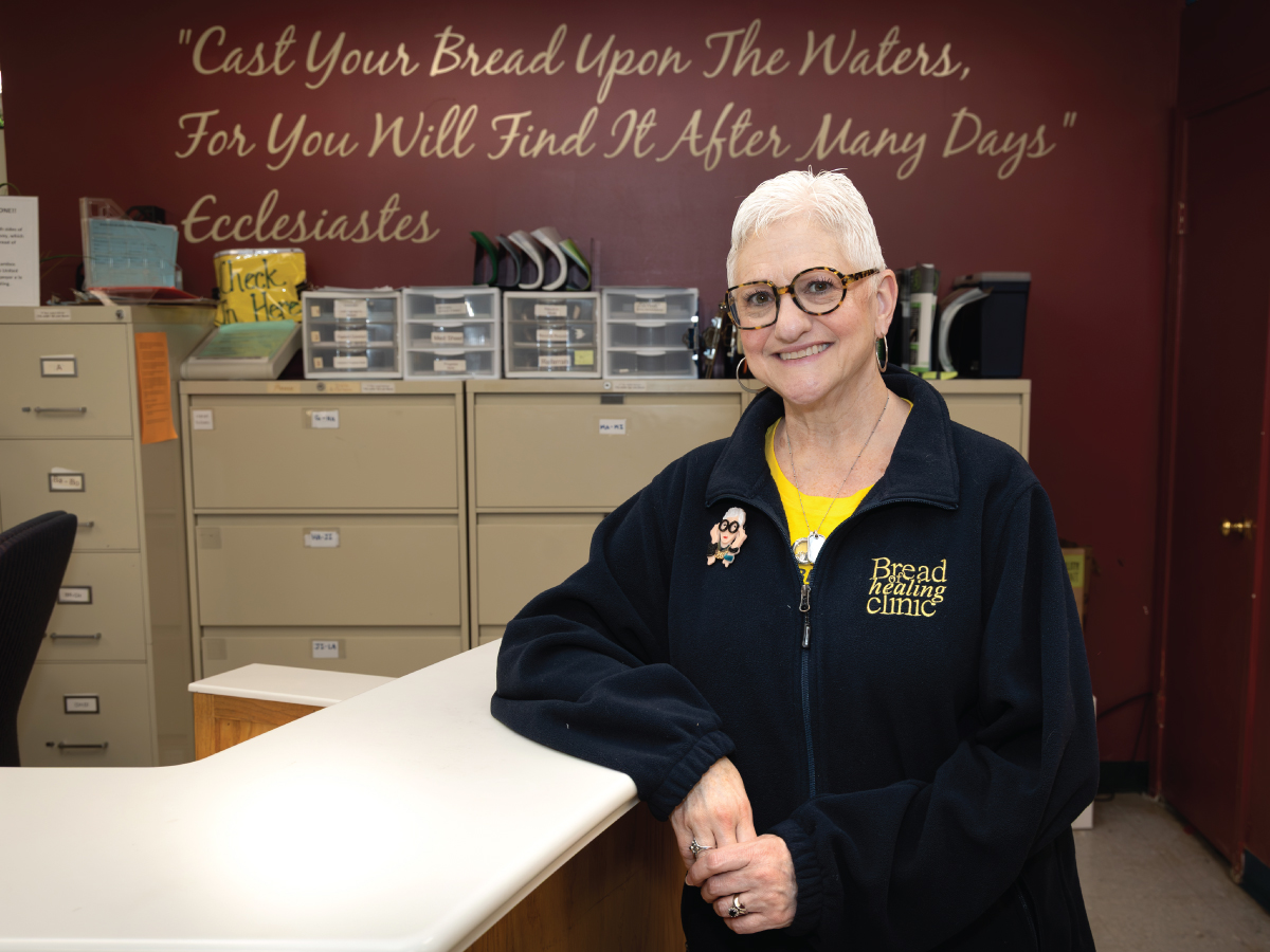 Dr. S. Michele Cohen at Bread of Healing