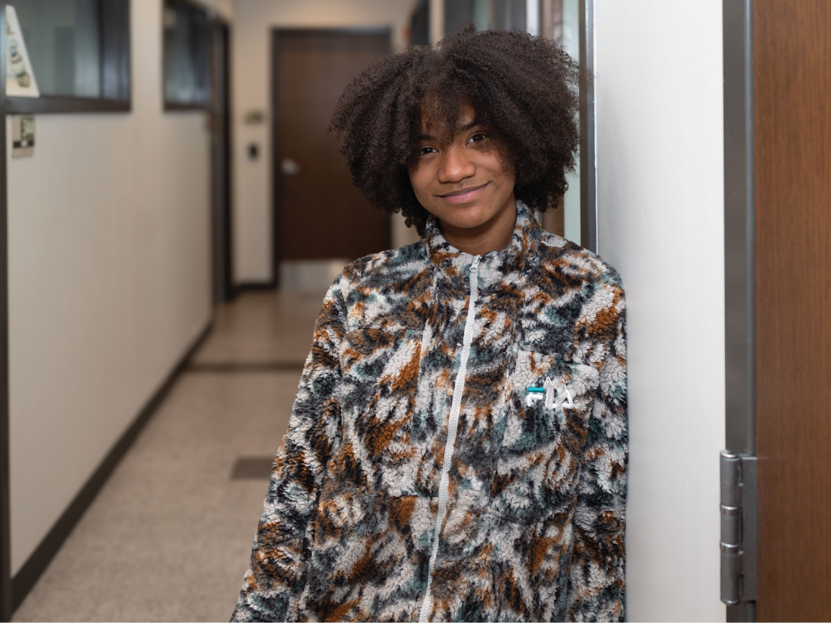 A student for the Mental Health Improvement Fund