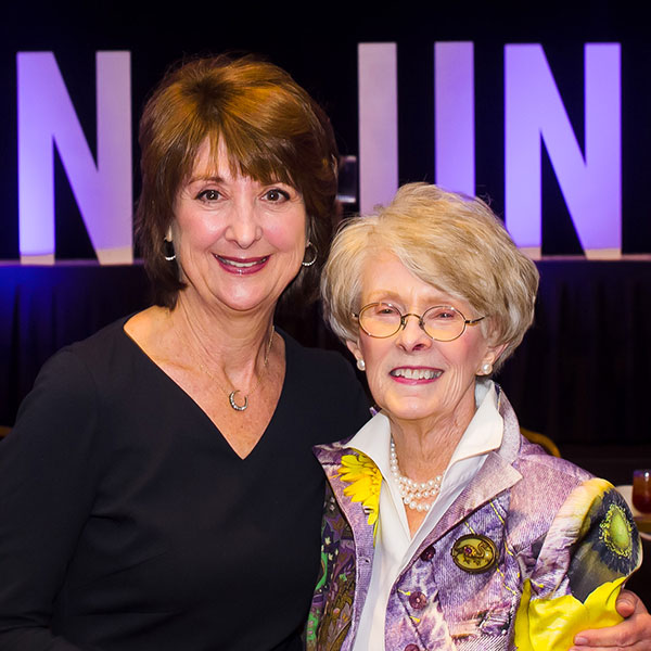 Image of Linda Mellowes and Gail Lione