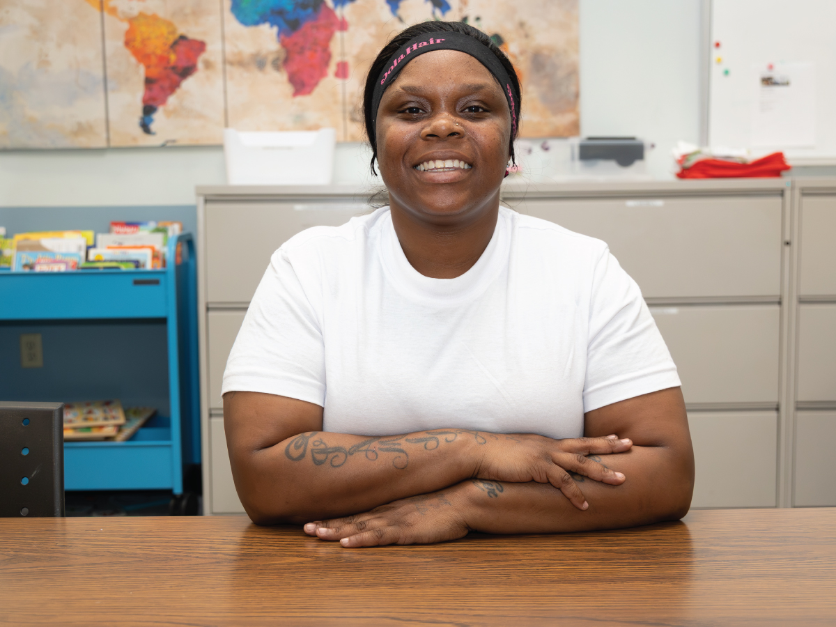 Sherel at Hope House