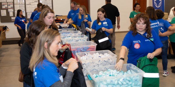 Volunteer Kit Packing