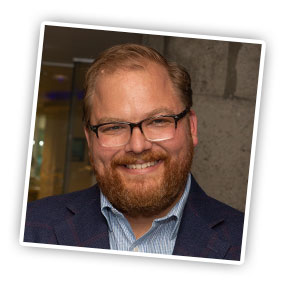 Head shot of James Madlom